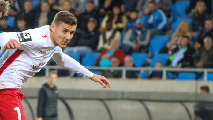 7 - Marius Hauptmann - VfB Lübeck - Foto: saarnews.com